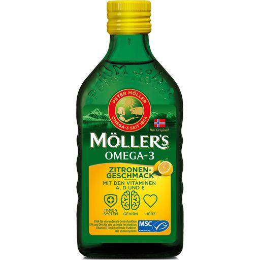 MÖLLER'S Omega-3 lemon flavor oil - UKDorf 