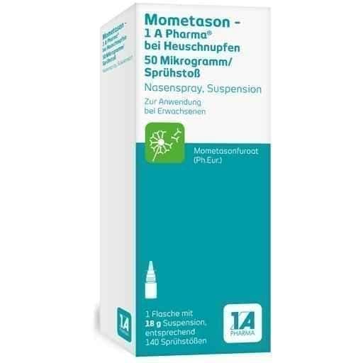 MOMETASONE furoate MOMETASON 1A Phar.b. hay fever 50µg / sprint 140 Nasal spray 18 g UK