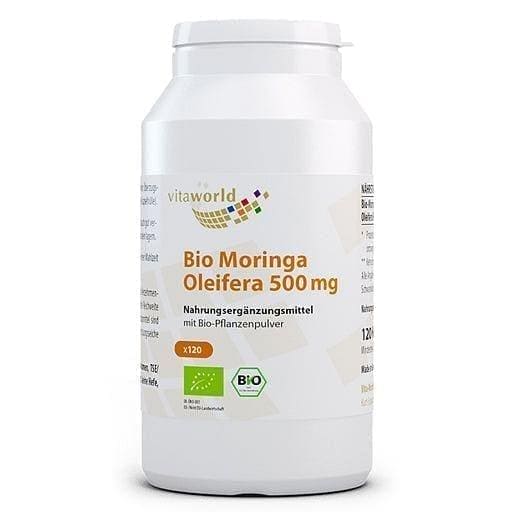 MORINGA OLEIFERA 500 mg capsules UK