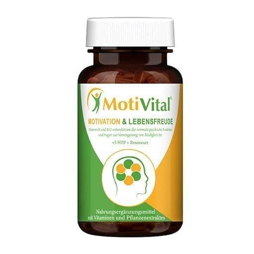 MOTIVITAL joie de vivre meaning, 5-HTP 200 mg, rose root - UKDorf 