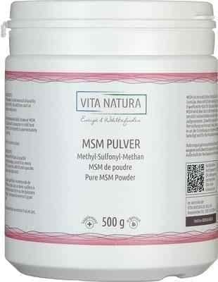 MSM POWDER methylsulfonylmethane 500 g UK