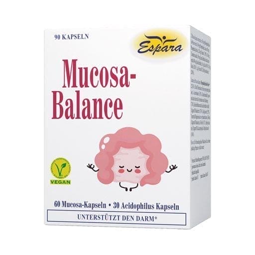 MUCOSA Balance, lactic acid bacteria, phosphatidylcholine Capsules - UKDorf 