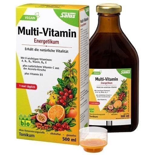 Multi vitamins without iron, MULTI-VITAMIN ENERGETIC Salus - UKDorf 