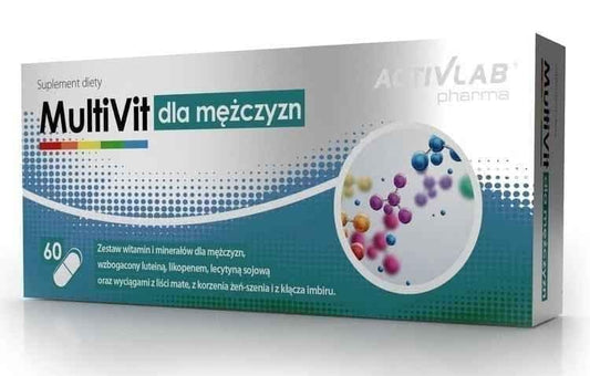 MultiVit for men x 60 capsules UK