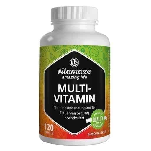 MULTIVITAMIN CAPSULES high dose 120 pcs UK