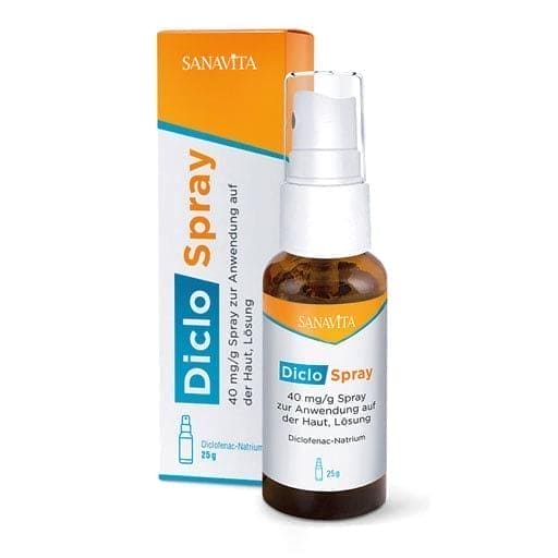 Muscle and joint pain with fatigue, pain in joints, DICLO SPRAY spray - UKDorf 