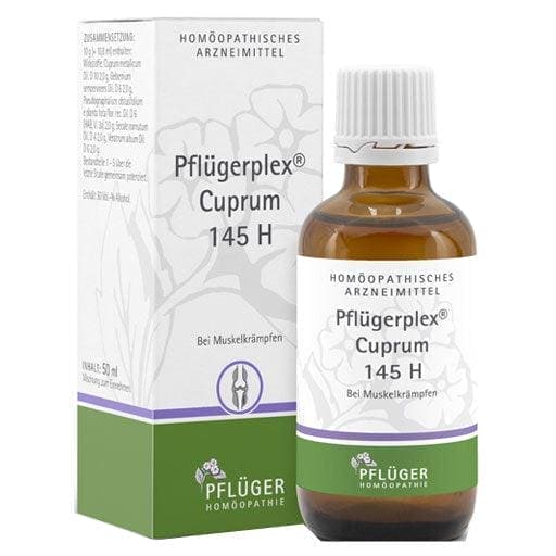 Muscle cramps, muscle cramps treatment, PFLUEGERPLEX Cuprum 145 H drops - UKDorf 