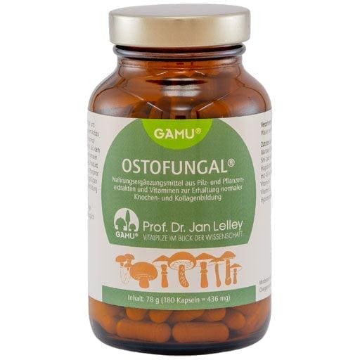 Mushroom and plant extracts with vitamins C, K and D3, OSTOFUNGAL Capsules - UKDorf 