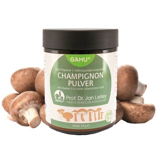 Mushroom Powder, CHAMPIGNON Plus powder with natural vitamin D - UKDorf 