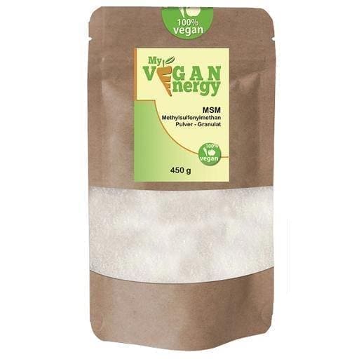 MY VEGAN Energy MSM methylsulfonylmethane powder 450 g UK