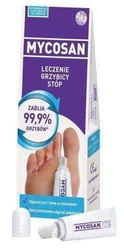 Mycosan Treatment of tinea foot gel 15ml UK