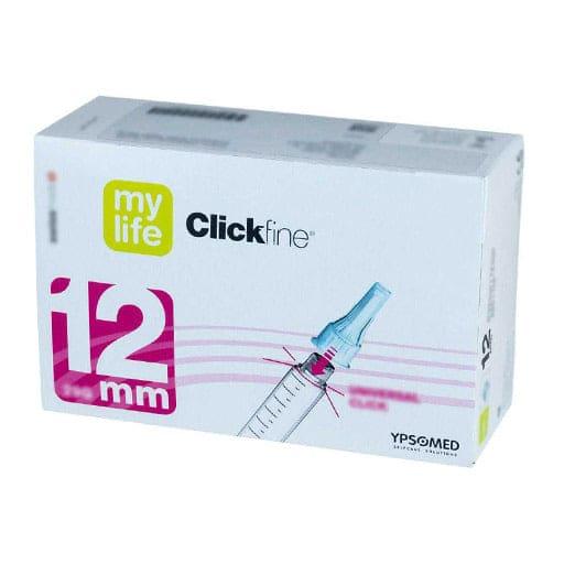 MYLIFE Clickfine Pen Needles 12mm 29G - UKDorf 