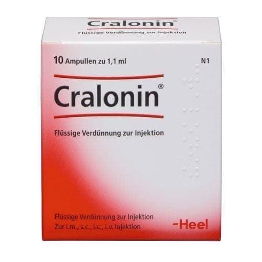 Myocardial infarction, Coronary insufficiency, angina pectoris, CRALONIN ampoules - UKDorf 