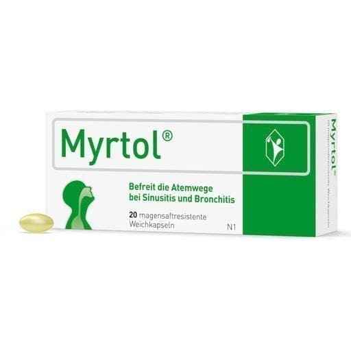 MYRTOL paranasal sinuses (sinusitis) capsules