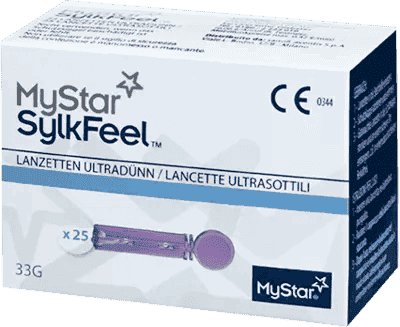 MYSTAR SylkFeel Lancets 33 G - UKDorf 