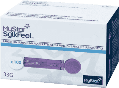 MYSTAR SylkFeel Lancets 33 G - UKDorf 