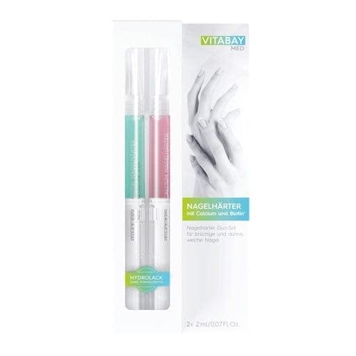 NAIL HARDENER duo set with calcium and biotin - UKDorf 