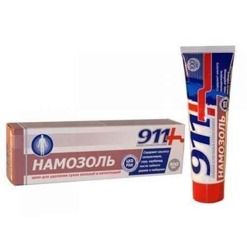 NAMOZOL 911 cream for removing calluses 100ml. UK