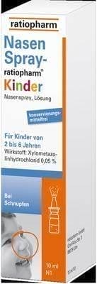 Nasal spray for kids-children xylometazoline hydrochloride UK