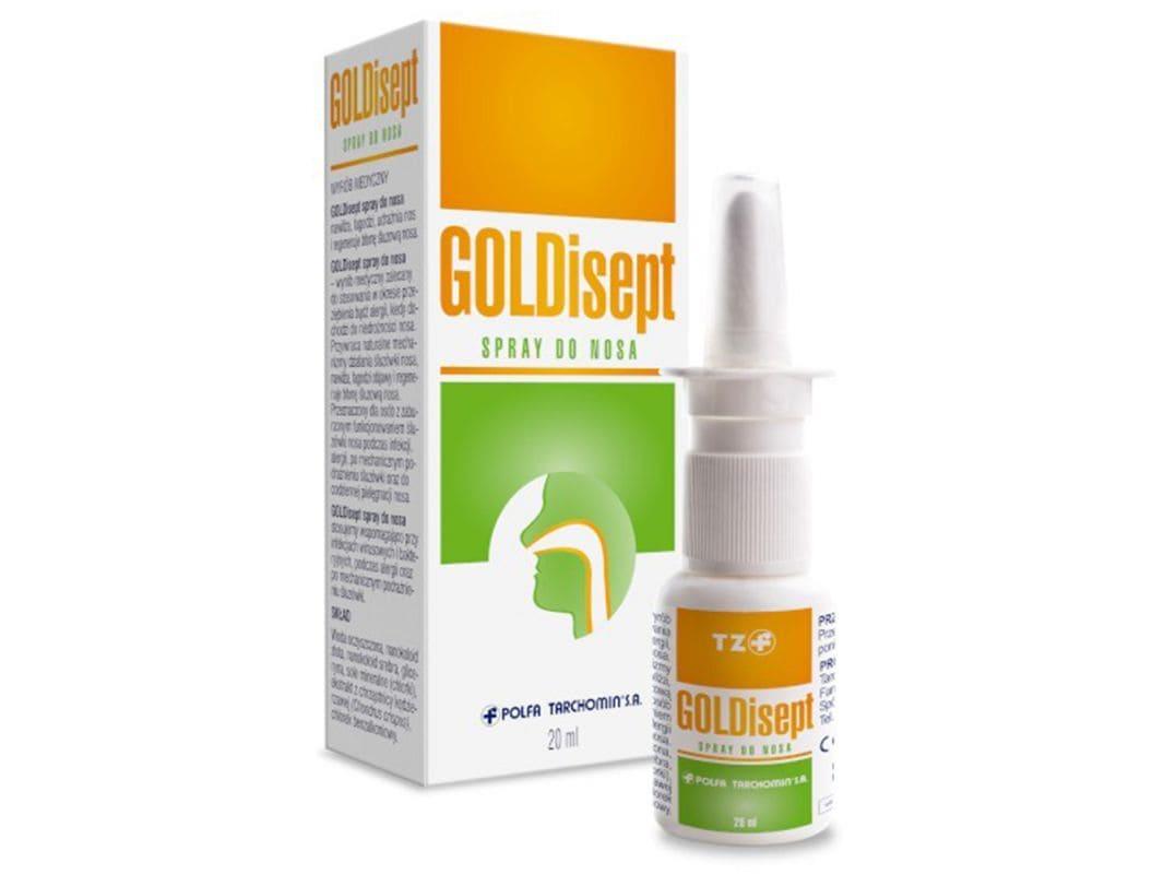 Nasal spray, GOLDisept, 20 ml - UKDorf 
