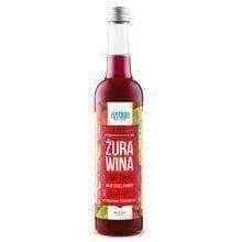NATJUN 100% cranberry juice 400ml UK