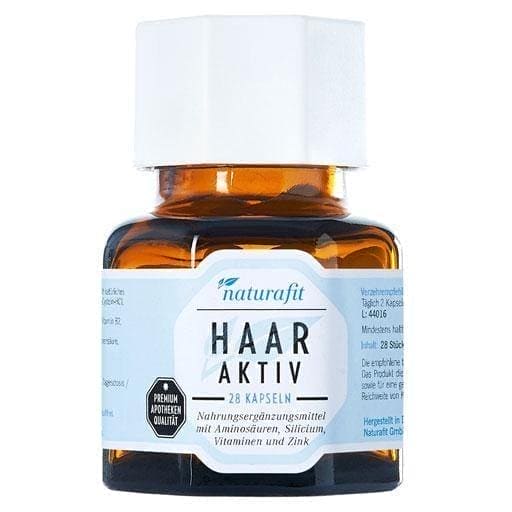 NATURAFIT Active Hair silicon Capsules UK