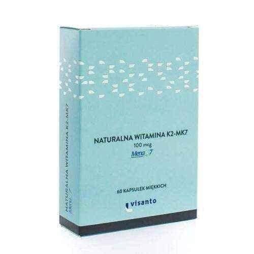 Natural Vitamin K2-MK7 100mcg x 60 capsules UK