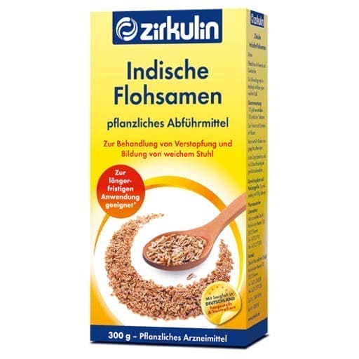 Natural ways to treat constipation, loose stools, ZIRKULIN Indian psyllium - UKDorf 