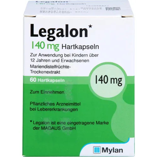 LEGALON 140 hard capsules 60 pc toxicity damage liver