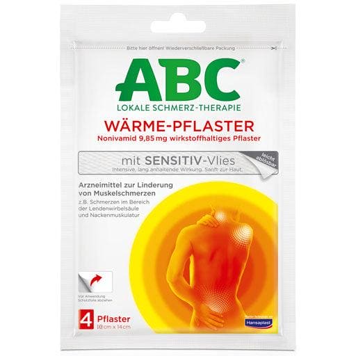 Neck muscle pain, ABC heat plaster with sensitive fleece - UKDorf 
