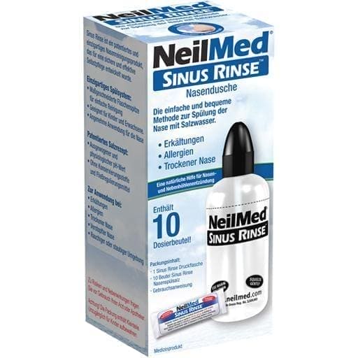 NeilMed Sinus Rinse nasal douche with 10 salt bags UK