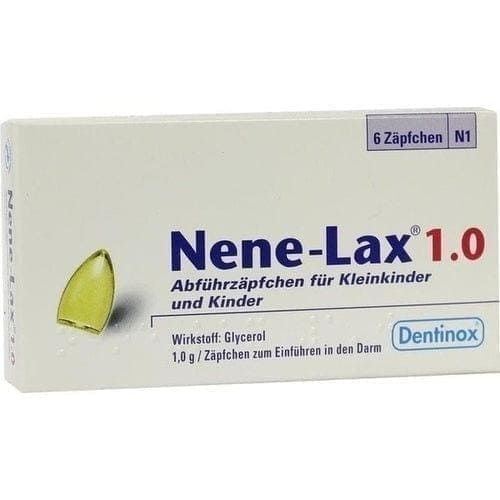Nene Lax 1.0, constipation remedies, glycerol suppositories for infants and children - UKDorf 