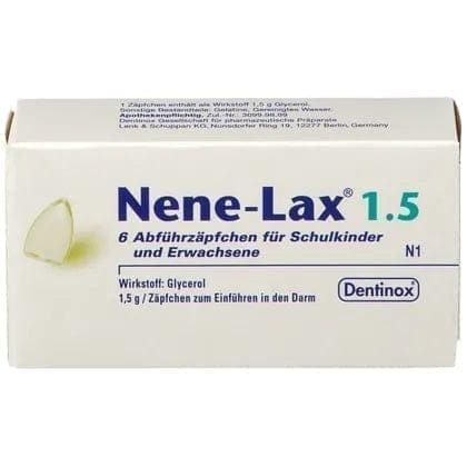 NENE LAX 1.5 glycerol suppository for school children and adults - UKDorf 