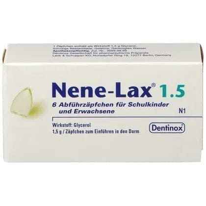 NENE LAX 1.5 glycerol suppository for school children and adults