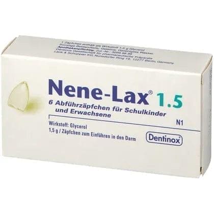 NENE LAX 1.5 glycerol suppository for school children and adults - UKDorf 