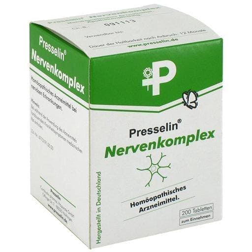 Nervous exhaustion, How to deal with nervous exhaustion, PRESSELIN nerve complex tablets - UKDorf 