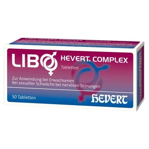 nervous system disorders, improve libido (sex drive), LIBO HEVERT Complex tablets - UKDorf 