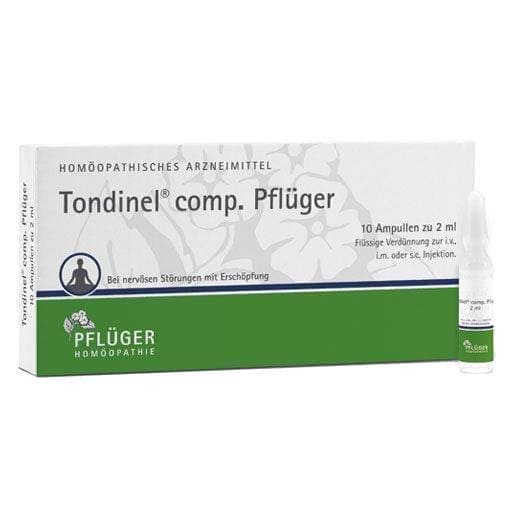 Nervous system disorders, nervous exhaustion, TONDINEL comp. Pfluger ampoules - UKDorf 