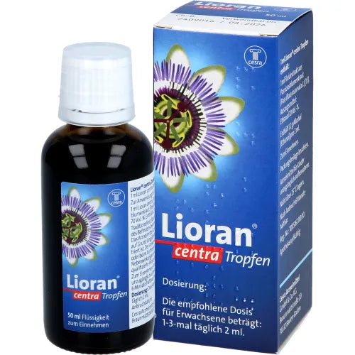 nervous strain, promote sleep, LIORAN centra drops 50 ml