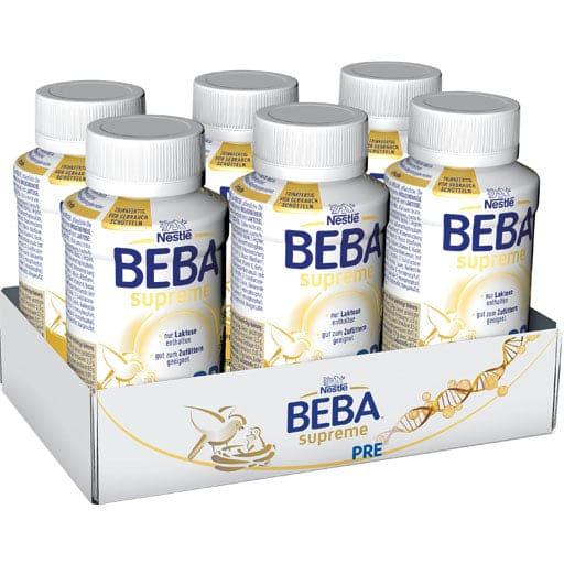 NESTLE (GERMANY) BEBA SUPREME, infant formula hypoallergenic, Pre liquid - UKDorf 