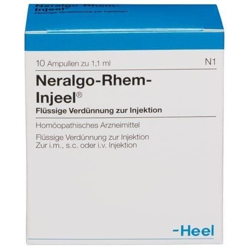 Neuralgia, rheumatism, NERALGO Rhem Injeel ampoules - UKDorf 