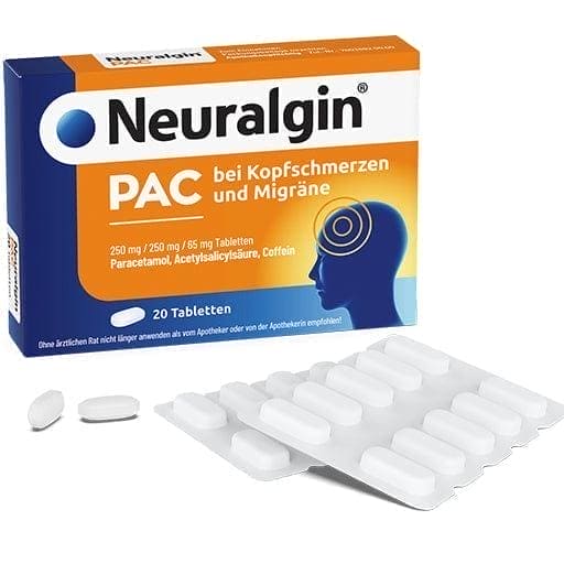 NEURALGIN PAC for headaches and migraines - UKDorf 