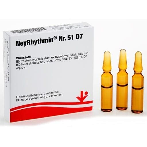 NEYRHYTHMIN No.51 D 7 ampoules - UKDorf 