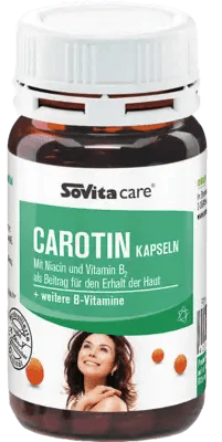 niacin and vitamin B2, SOVITA CARE carotene capsules - UKDorf 