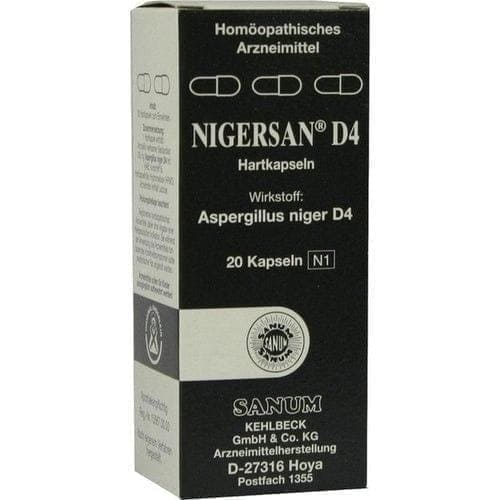 NIGERSAN D 4, Aspergillus niger capsules - UKDorf 