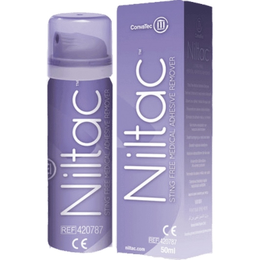NILTAC, medical adhesive remover spray UK