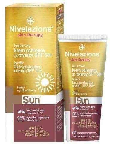 Nivelazione Skin Therapy Sun SPF50 barrier cream for face 50ml UK