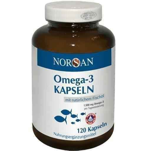 NORSAN Omega-3 capsules 120 pcs