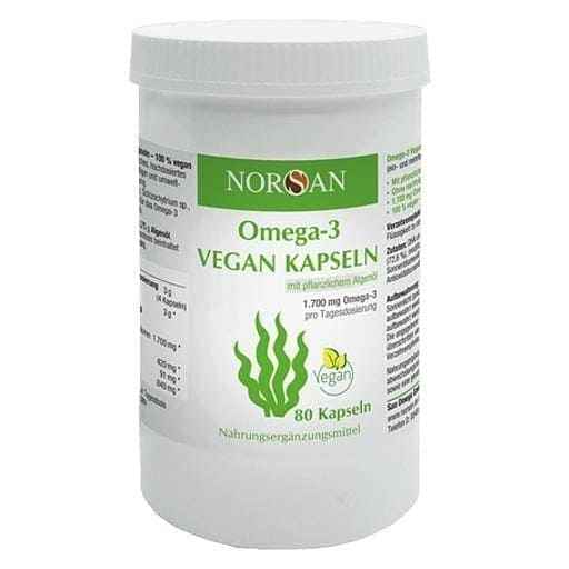 NORSAN vegan omega 3 capsules uk