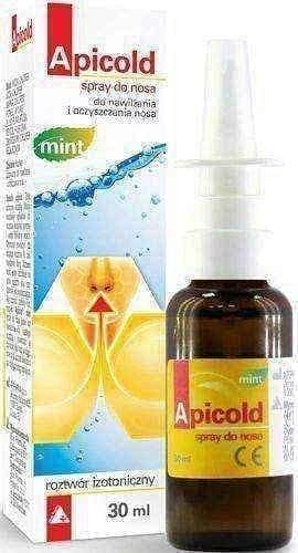 NOSE SPRAY Mint APICOLD 30ml UK